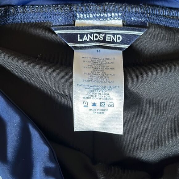 LAND’S END SWIM SKORT SIZE 14 - Picture 4 of 4